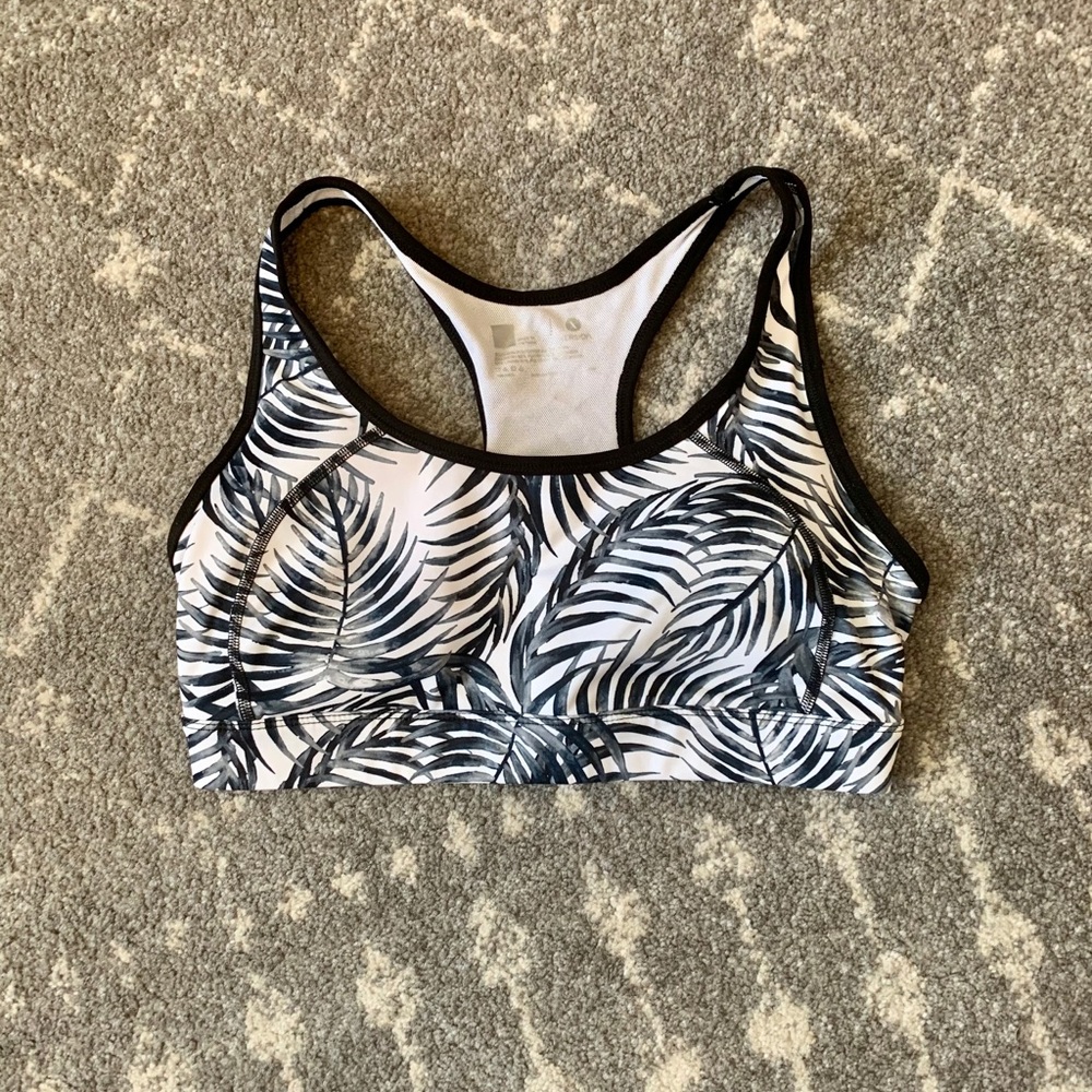 Sports Bra with Cut-Out Back